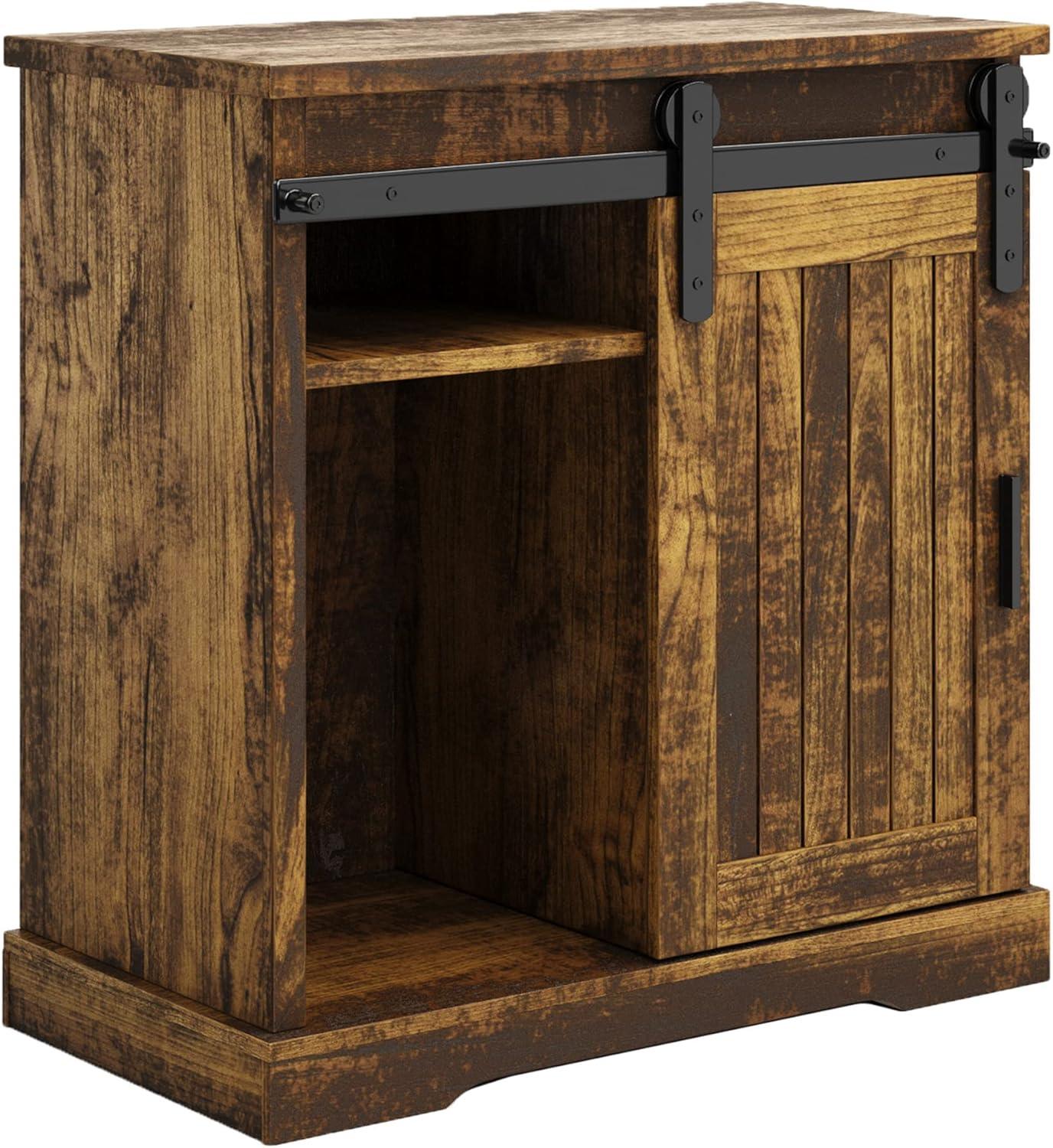 Elevate Living Spaces with Lavish Home's rustic TV Stand