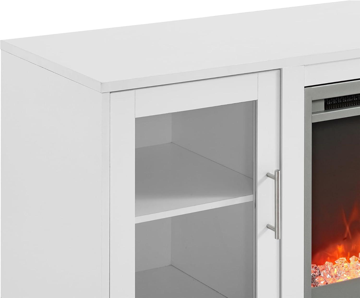 How We Transformed our Living Room with Walker Edison's Fireplace TV Stand