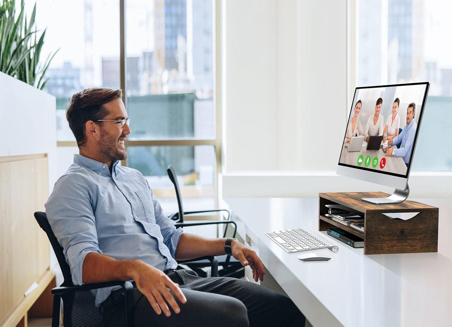 How We‍ Organize Our Desk with zimilar's ⁣2-Tier monitor Riser