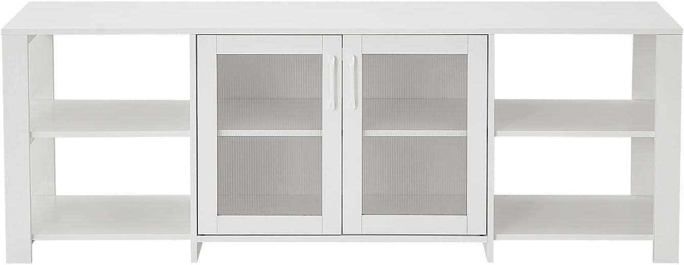 Our Take on the Panana White ​TV⁢ Stand: Stylish Storage & Stability