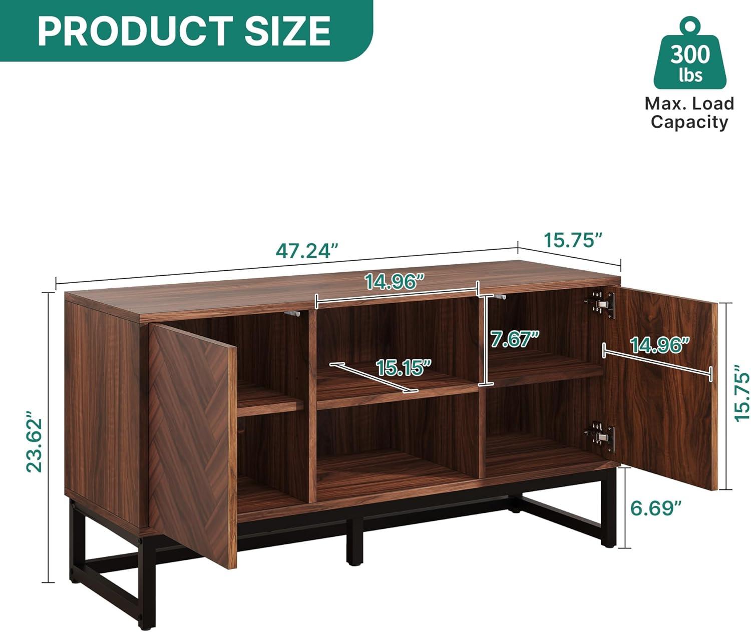 Why We Loved the DWVO Farmhouse TV Stand (But It's Sold Out)