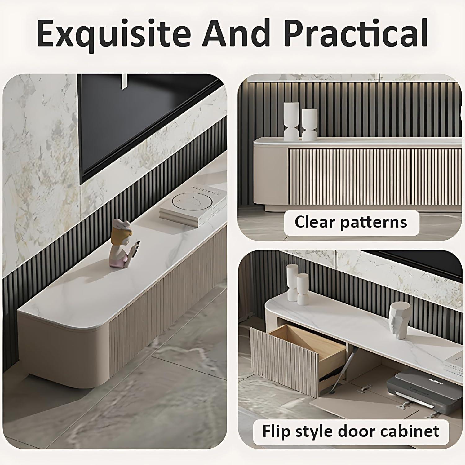 Why ​We're Impressed by the TIZAZO Minimalist TV Cabinet