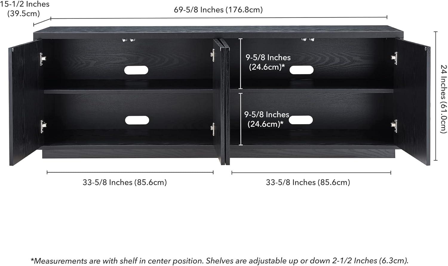Why We Love the Henn&Hart Hanson TV Stand for Big Screens