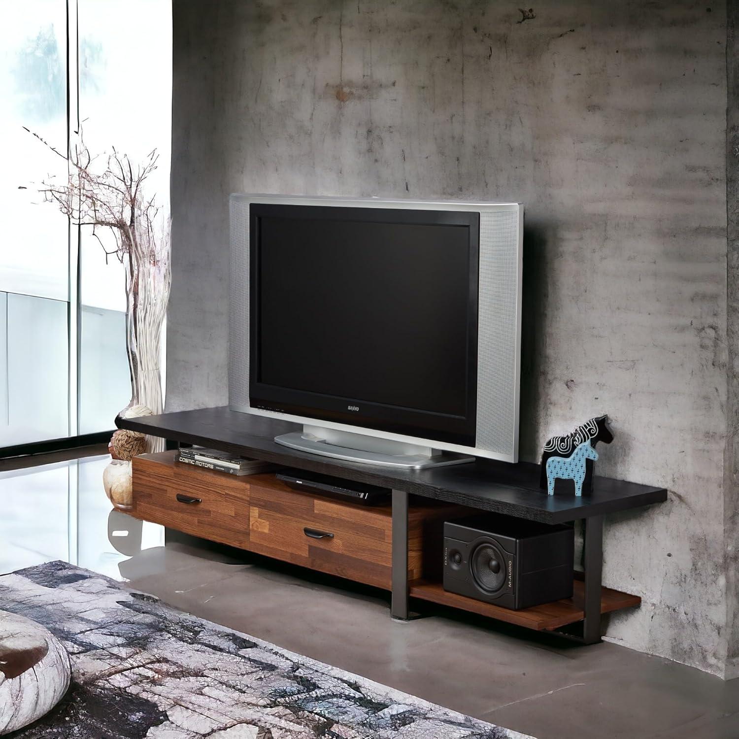 Why We​ Love This Walnut‌ & Black TV Stand for Our​ Living⁣ Room
