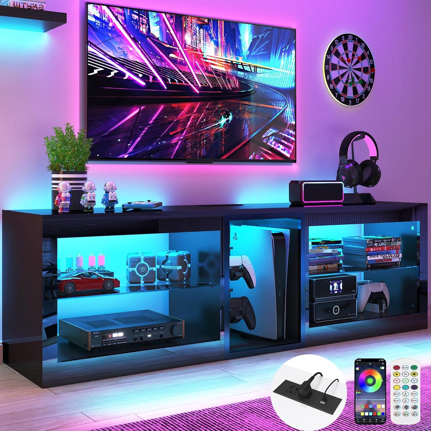 How We ‌Enhanced our ⁣Living Room ⁤with Vinctik's LED TV stand