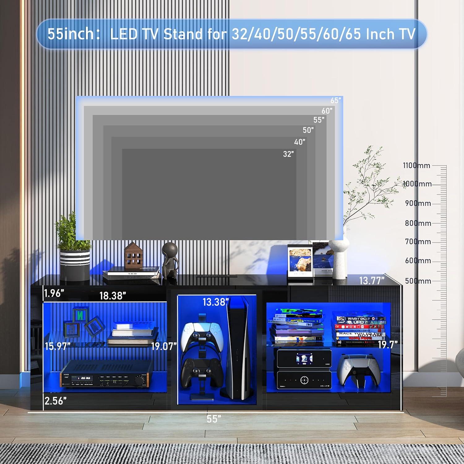 How ​We Enhanced our ⁢Living Room with Vinctik's LED TV Stand