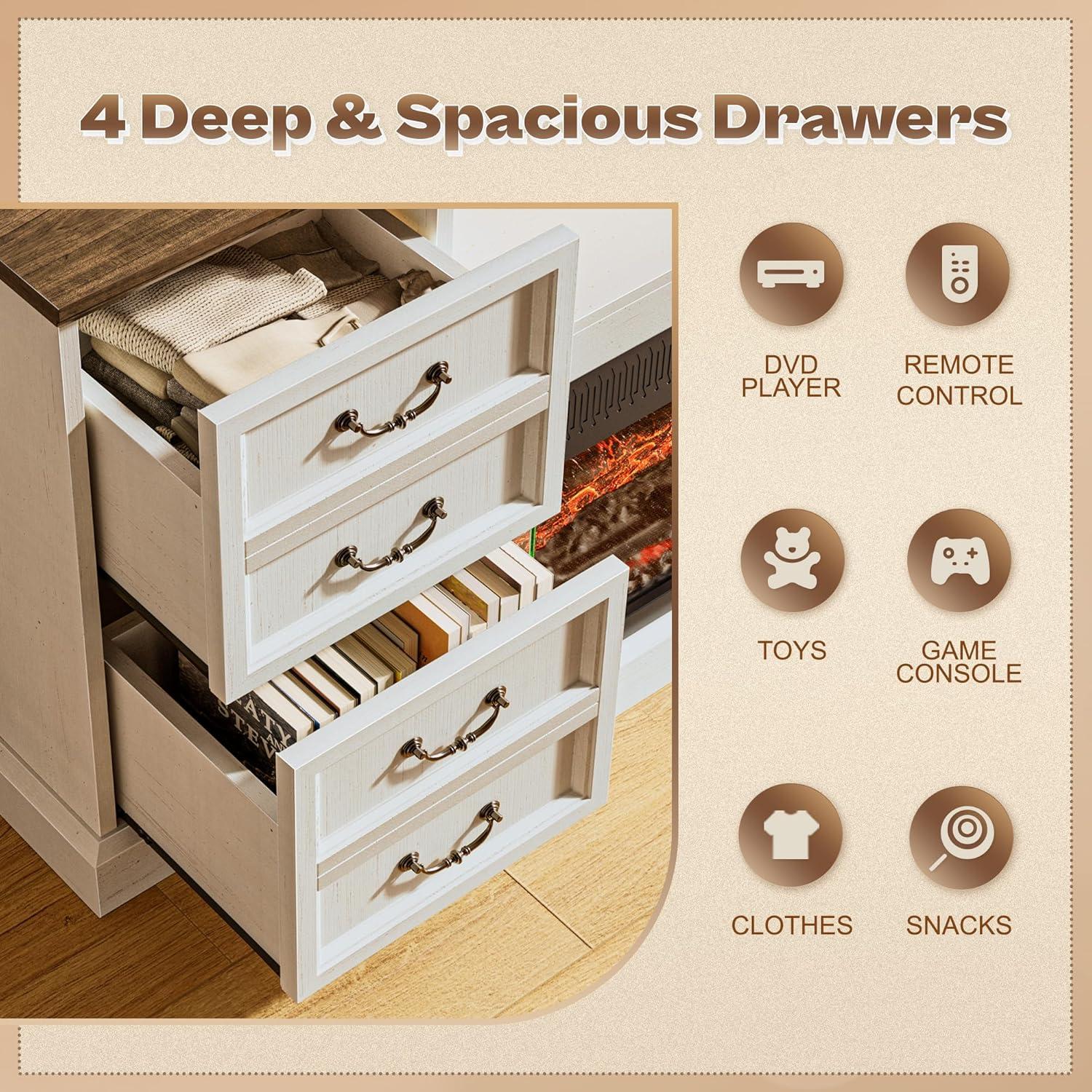 Our ⁤honest Take: Huuger Fireplace TV ​Stand's Warmth & Style