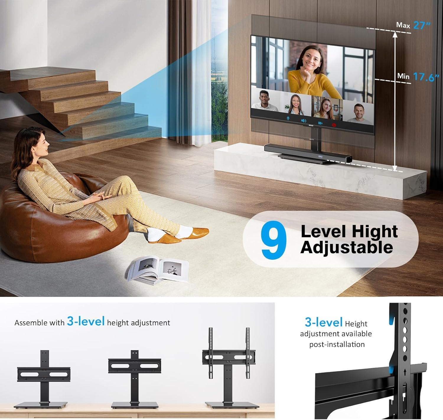 Why We Trust HEMUDU's Adjustable Universal TV Stand