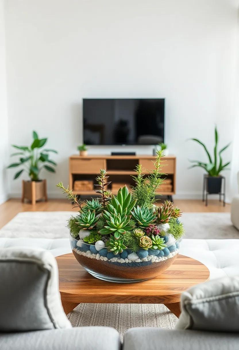 Crafting a Succulent Terrarium for a Charming Centerpiece