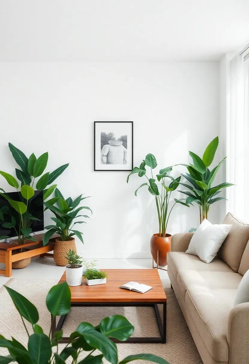 Opt for low-maintenance varieties: Consider resilient plants such as ZZ plants or⁤ rubber trees that look stunning ‌without ⁤demanding⁤ too much care