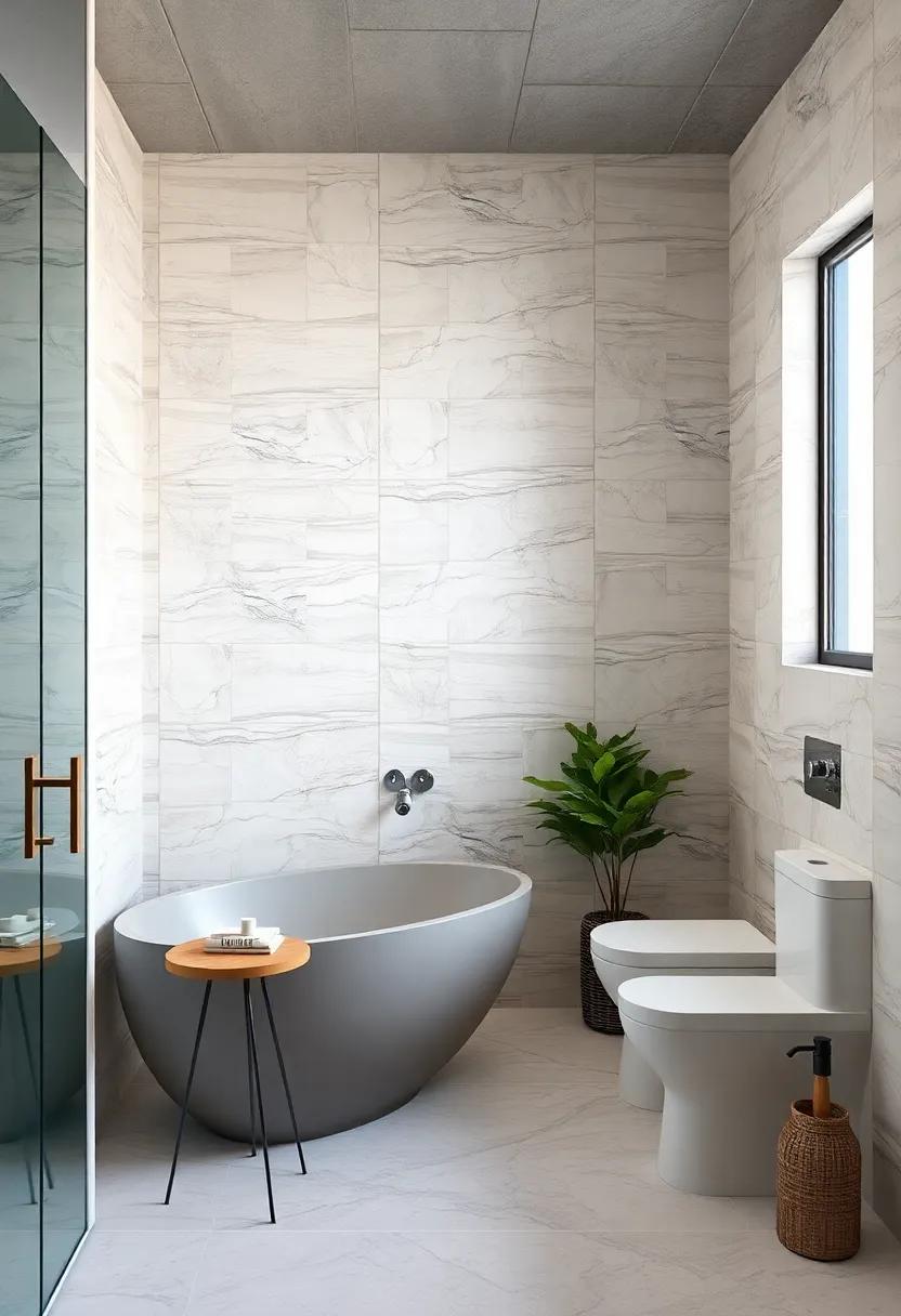 Eco-Friendly Options: Choose sustainable tiles made ⁤from⁢ recycled materials, allowing ⁣you⁣ to create a⁢ stunning bathroom ⁣while being kind to the planet