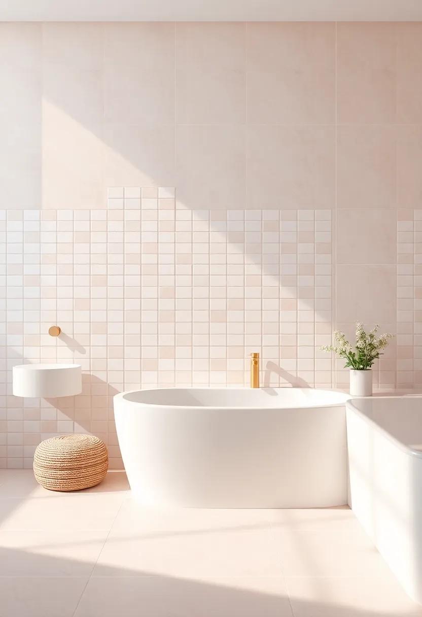 Serene Soft Pastels: Embrace tranquility ‍with a palette of gentle pastel tiles, perfect for ⁤adding a soothing touch to⁢ your ⁢morning routine