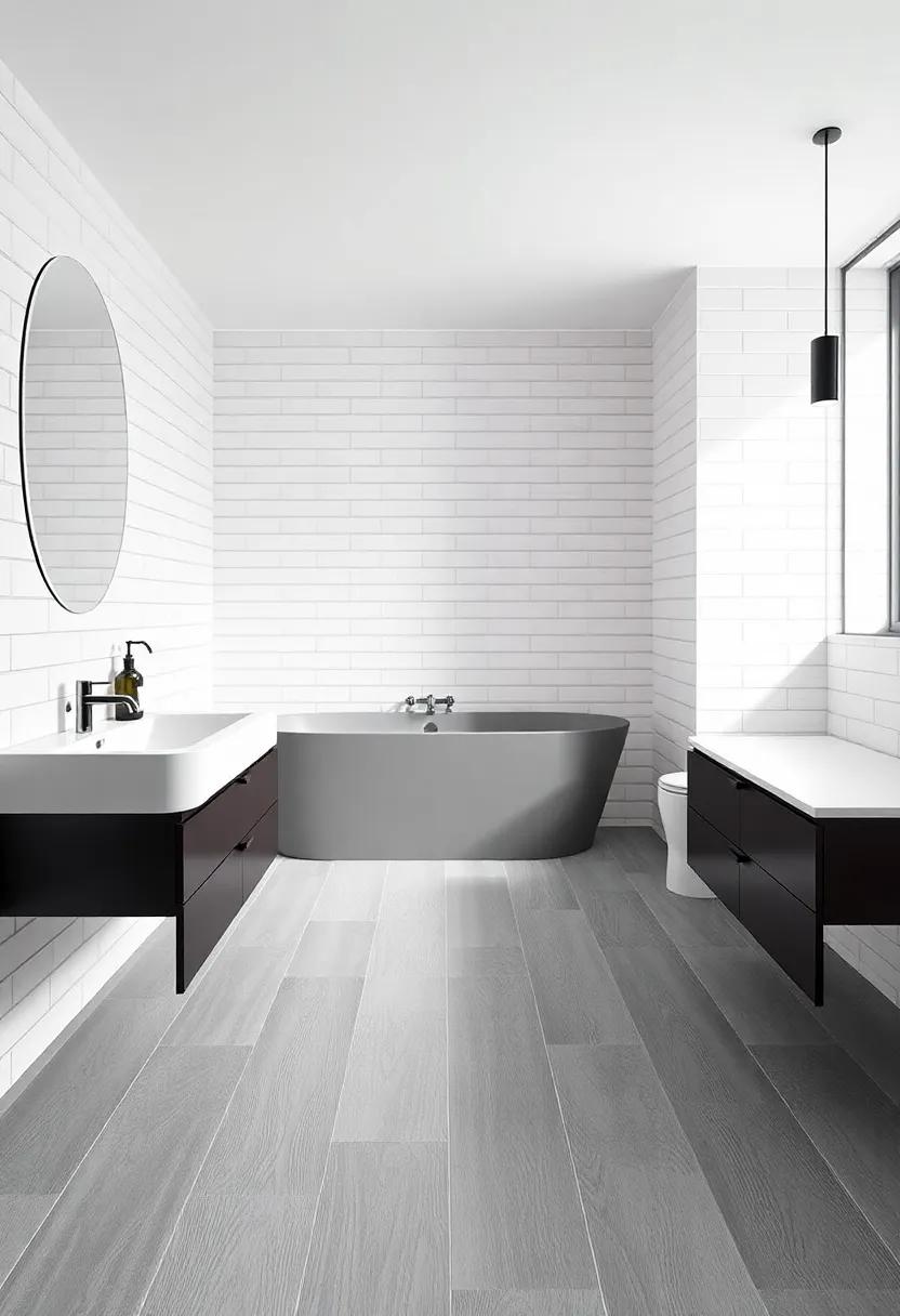 Sleek Subway Tiles: Opt for‌ a ​classic ⁣yet contemporary feel⁣ with⁤ elongated subway tiles, perfect for⁤ creating a clean‌ and‌ stylish backdrop