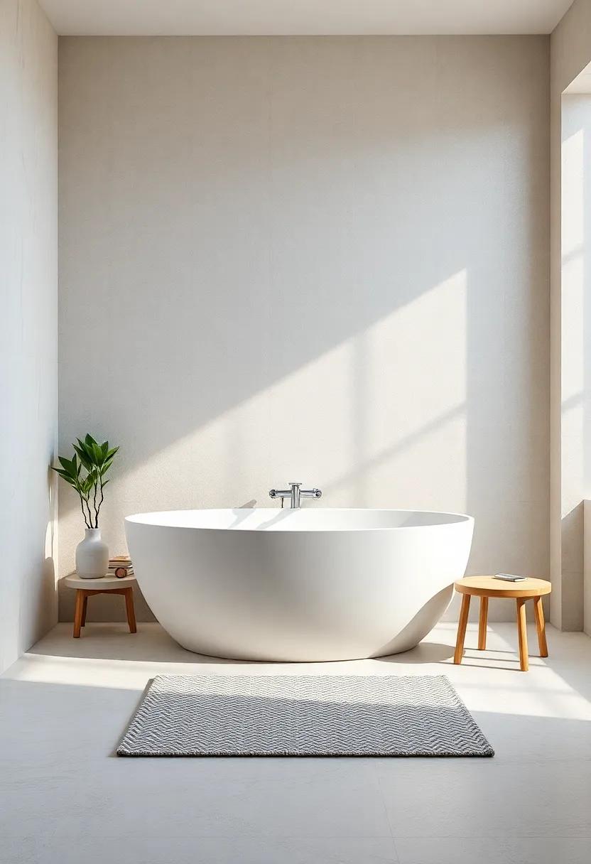 Harmonizing Textures for ‍a ⁢Calming Bathroom Experience