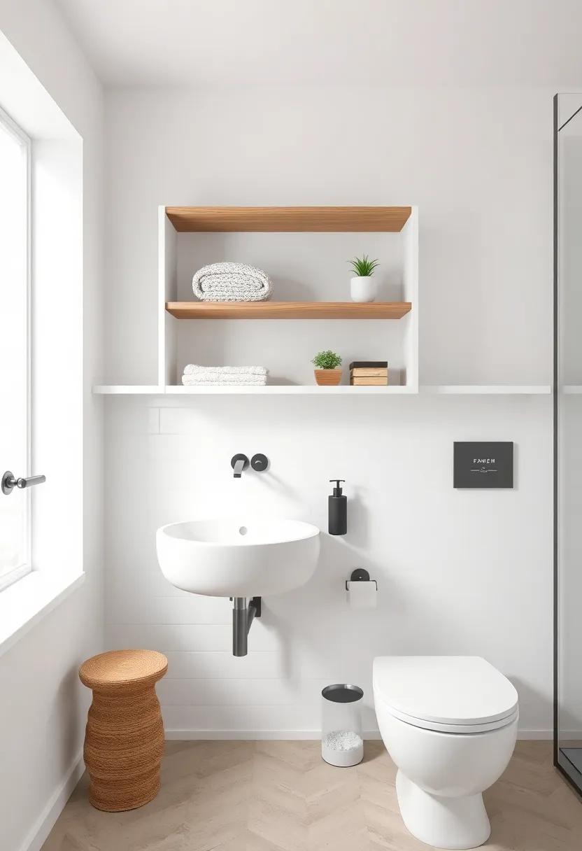 The Charm of Open Shelving for a Timeless Bathroom Design