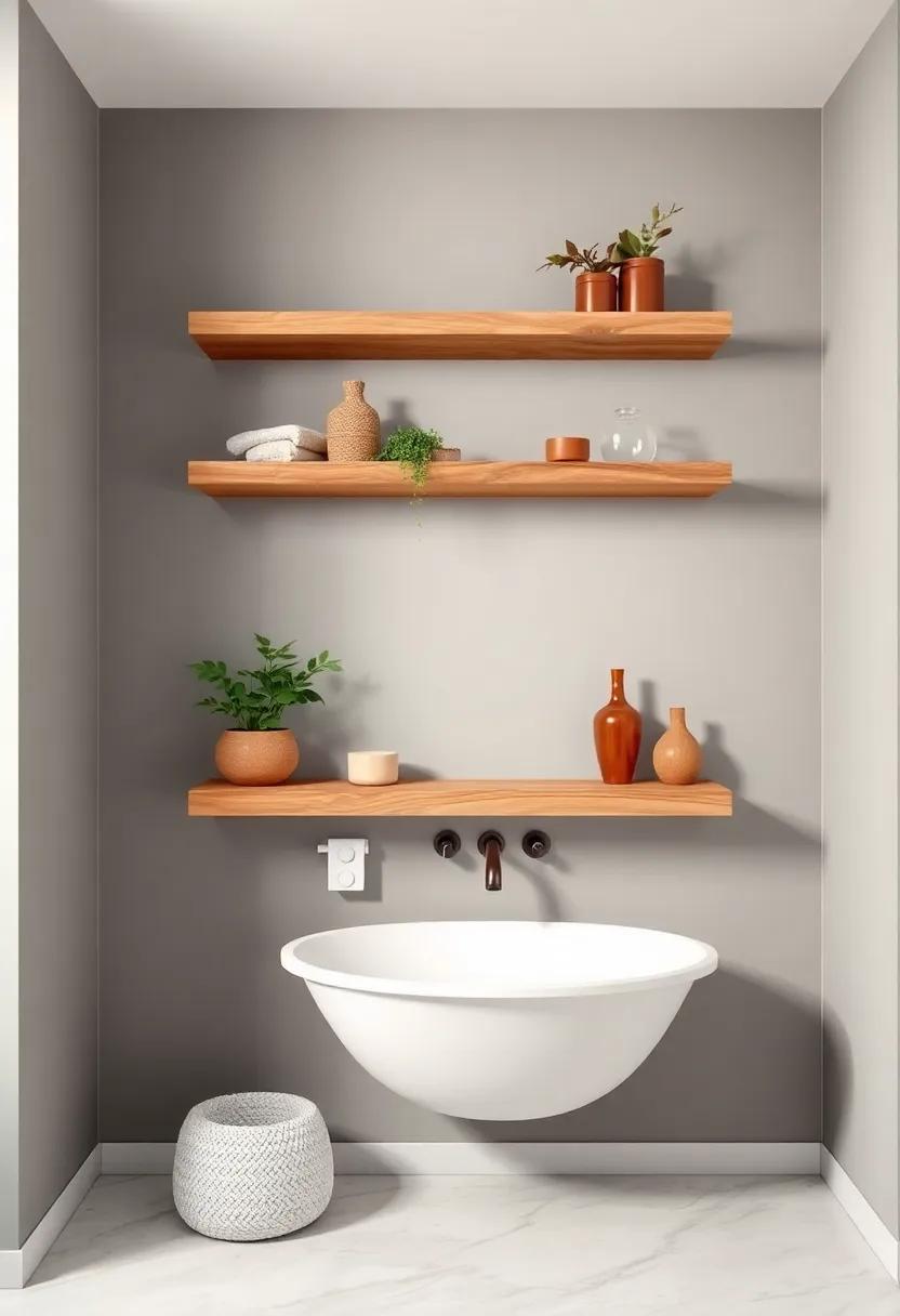 Nature-Inspired Shelves: Use natural wood finishes and organic shapes to bring ⁢an‍ earthy, outdoor vibe into your indoor space