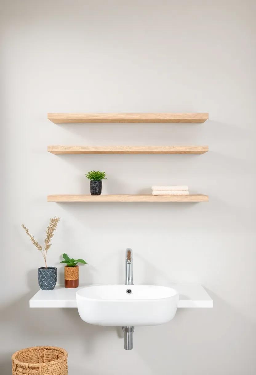 Textured​ Floating Shelves: Introduce⁤ unique textures with shelves made from materials like rattan or⁣ woven fibers‌ for ​a cozy, inviting ambiance