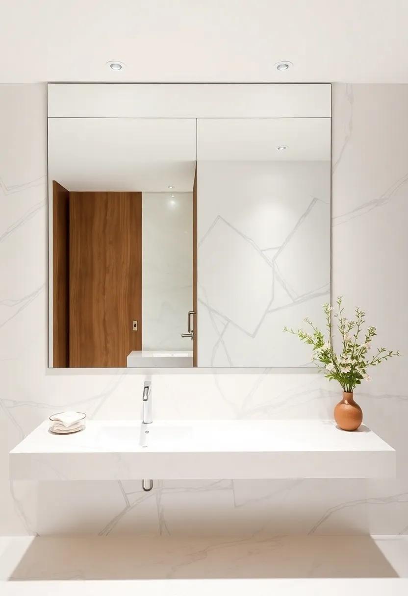 Reflecting Elegance: Showcase the Timeless Appeal of Frameless Bathroom Mirrors
