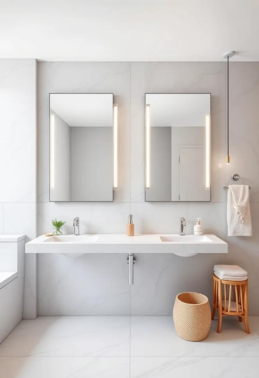 Showcase Your Style: Matching Mirrors with Bathroom Accessories for a Cohesive Look