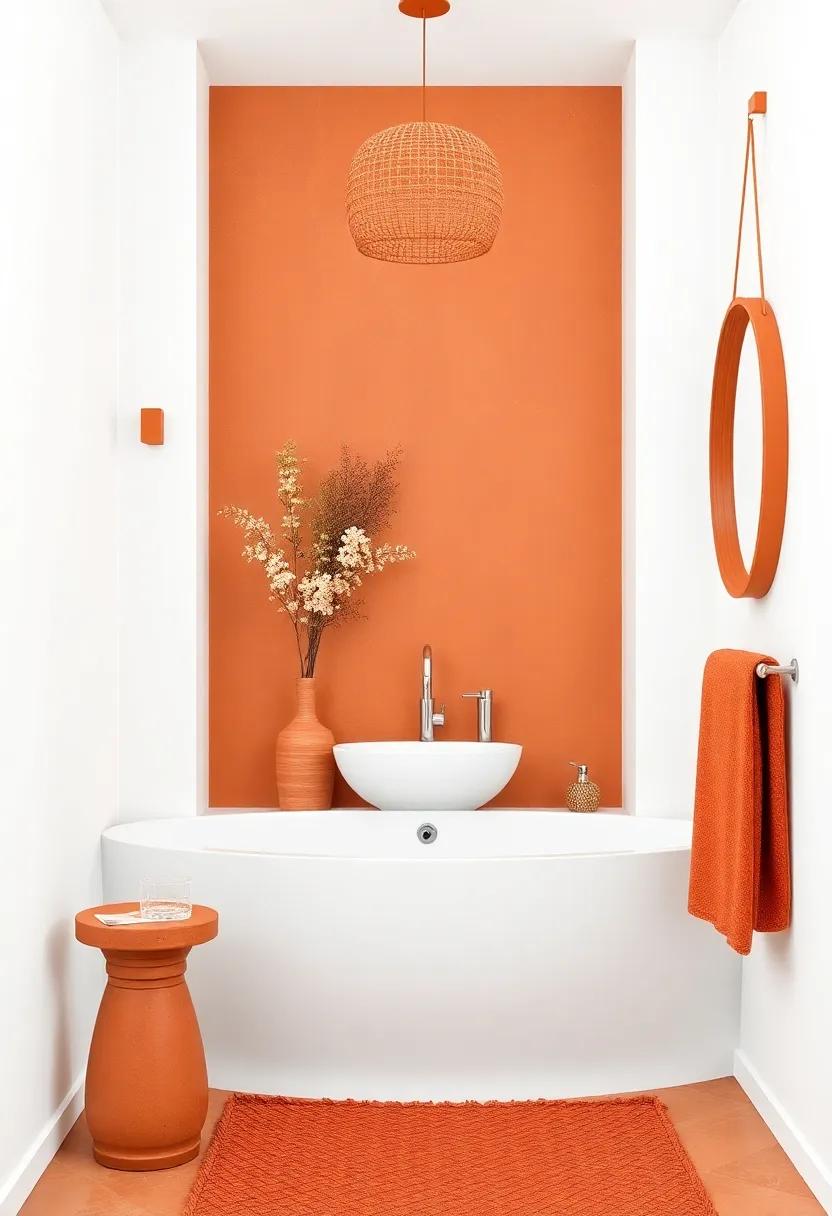 Capturing Serenity with Soft Lilac Walls and ‌Gentle ‍Terracotta Touches