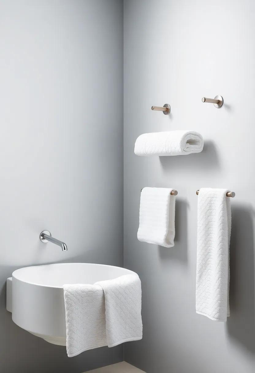 Blend of Style and Function: Wall-Mounted Towel Holders