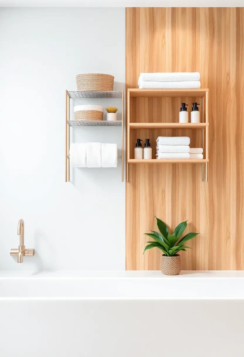 Harnessing Vertical⁤ Space with Smart Bathroom Storage Ideas