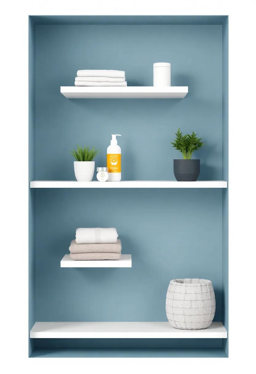 Multi-Tiered Corner Shelves: Optimize your corner space with multi-tiered shelves designed to fit snugly while offering ample storage