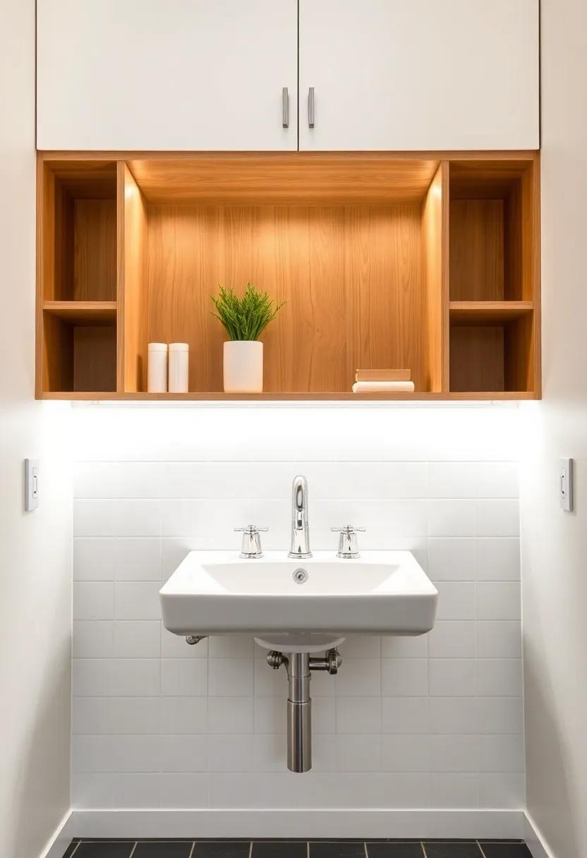 Under-Cabinet Slim Shelves: Make the most of under-cabinet spaces with slim shelves that provide hidden yet accessible storage solutions