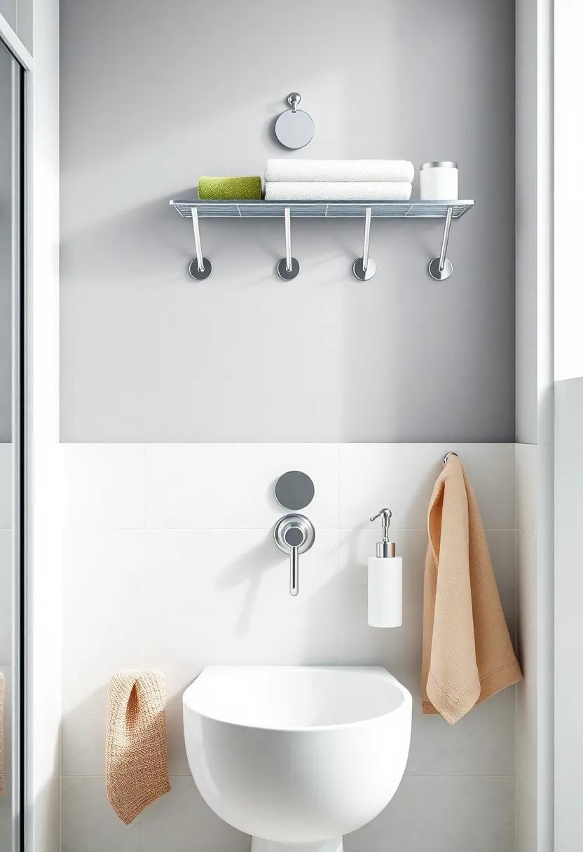 Versatile Hooks and Racks for ⁢Everyday Bathroom Essentials