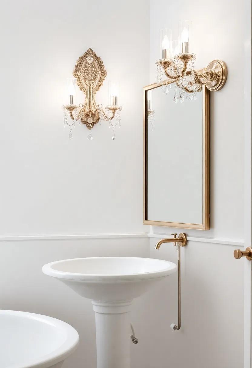 Art Deco Dreams: Luxe sconces with intricate detailing‌ and crystal accents provide a nod to ‍the grandeur of the 1920s, making a bold statement
