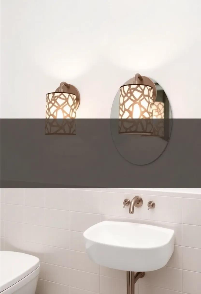 Bold Patterned Shades: Choose sconces with bold, patterned shades to introduce​ a lively element that complements ‍existing décor ​themes
