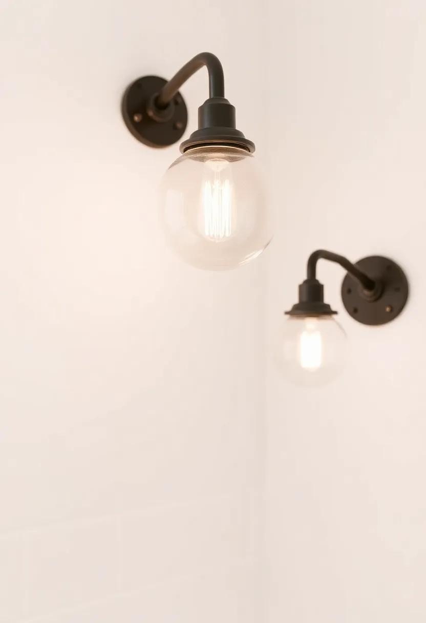 Vintage Schoolhouse: Industrial‍ schoolhouse sconces featuring simple silhouettes and clear ‌globes offer a nostalgic nod to⁣ classic design