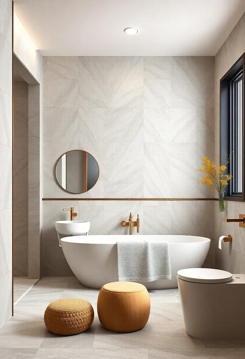 Statement Borders: Frame your tiles with contrasting ⁢borders to⁣ outline your design and add ⁢dimension to your walls