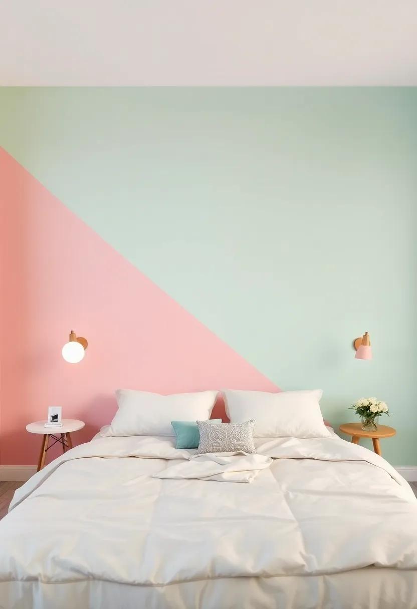 Bedroom Inspiration: Exploring Different Styles with Pastel Accent Walls
