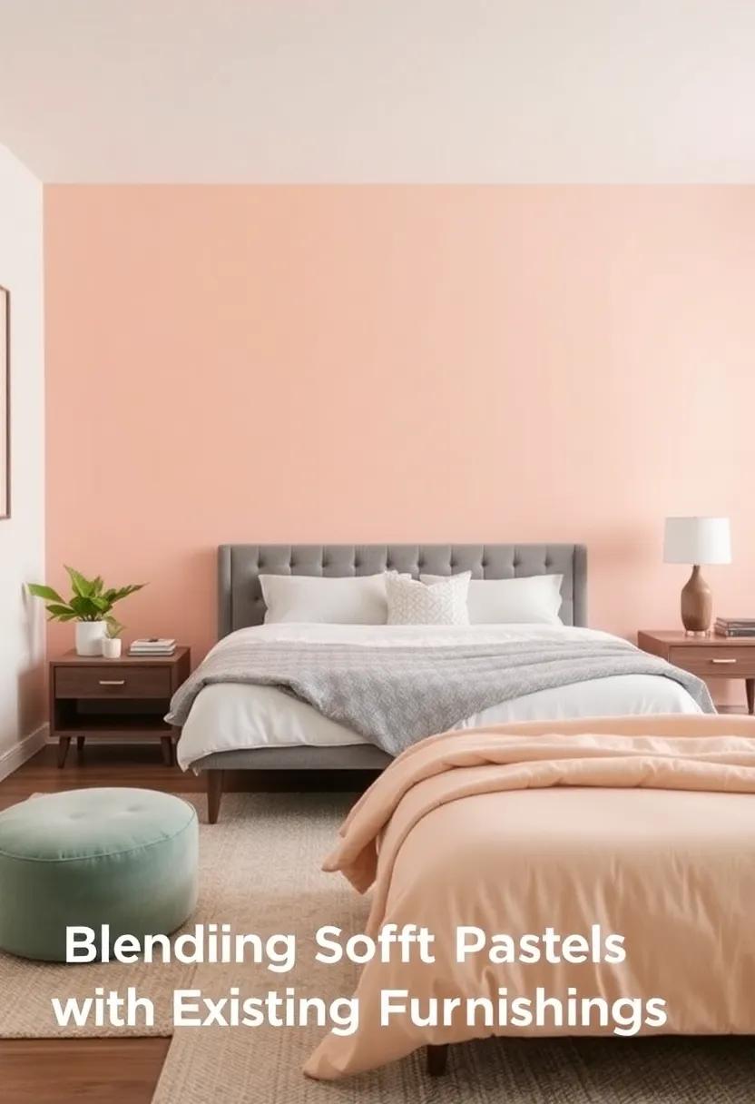 Cohesive Harmony: Blending⁢ Soft Pastels with Existing Furnishings
