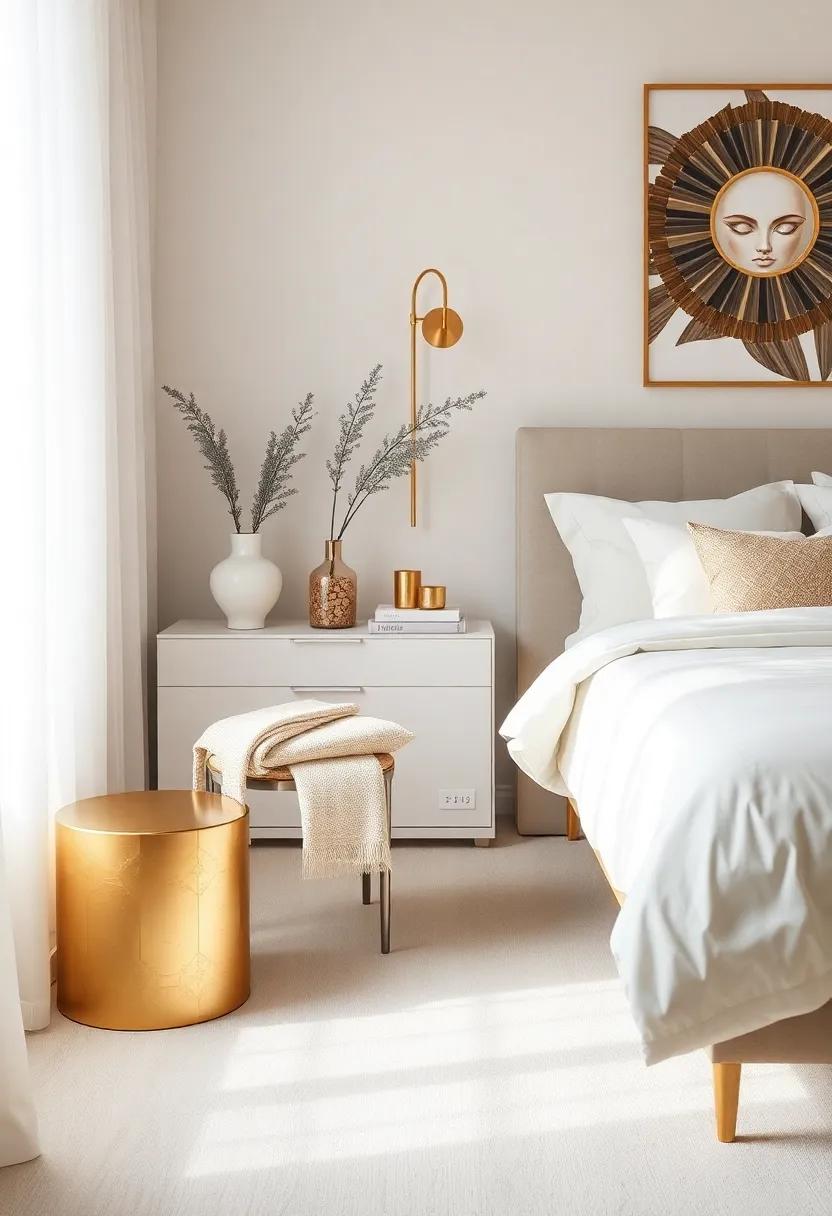 Creating a ‍Spa-Like atmosphere in⁣ Your ‍bedroom with Elegant gold Accents
