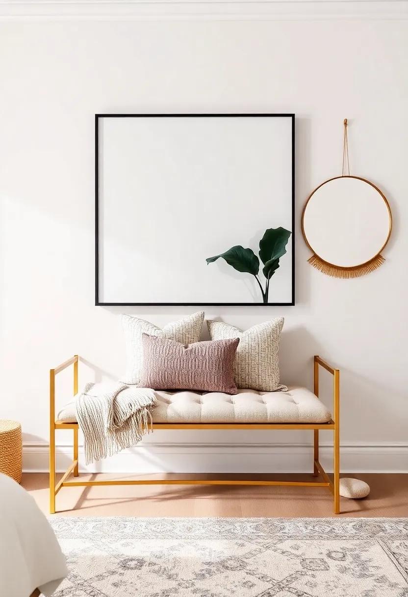 Incorporating Wall Art⁣ and Mirrors to Enhance ⁢Gold Accents in Your Space