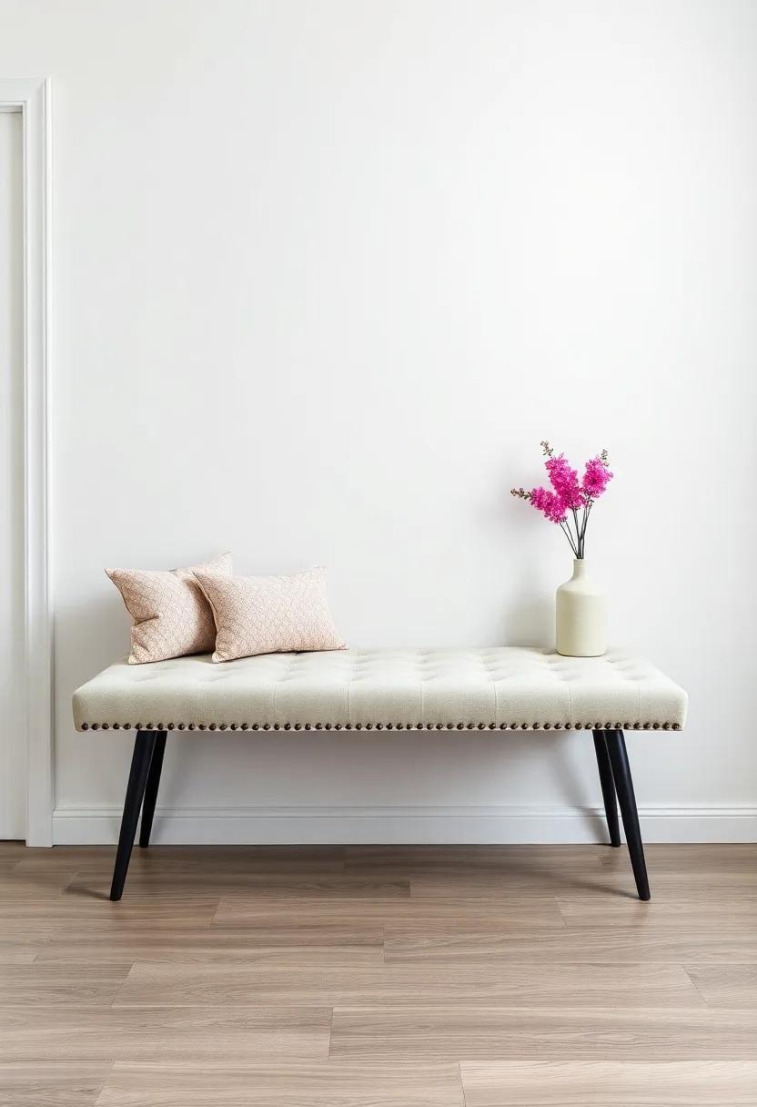 Accessorizing Your Tufted Seat Bench for Added Flair