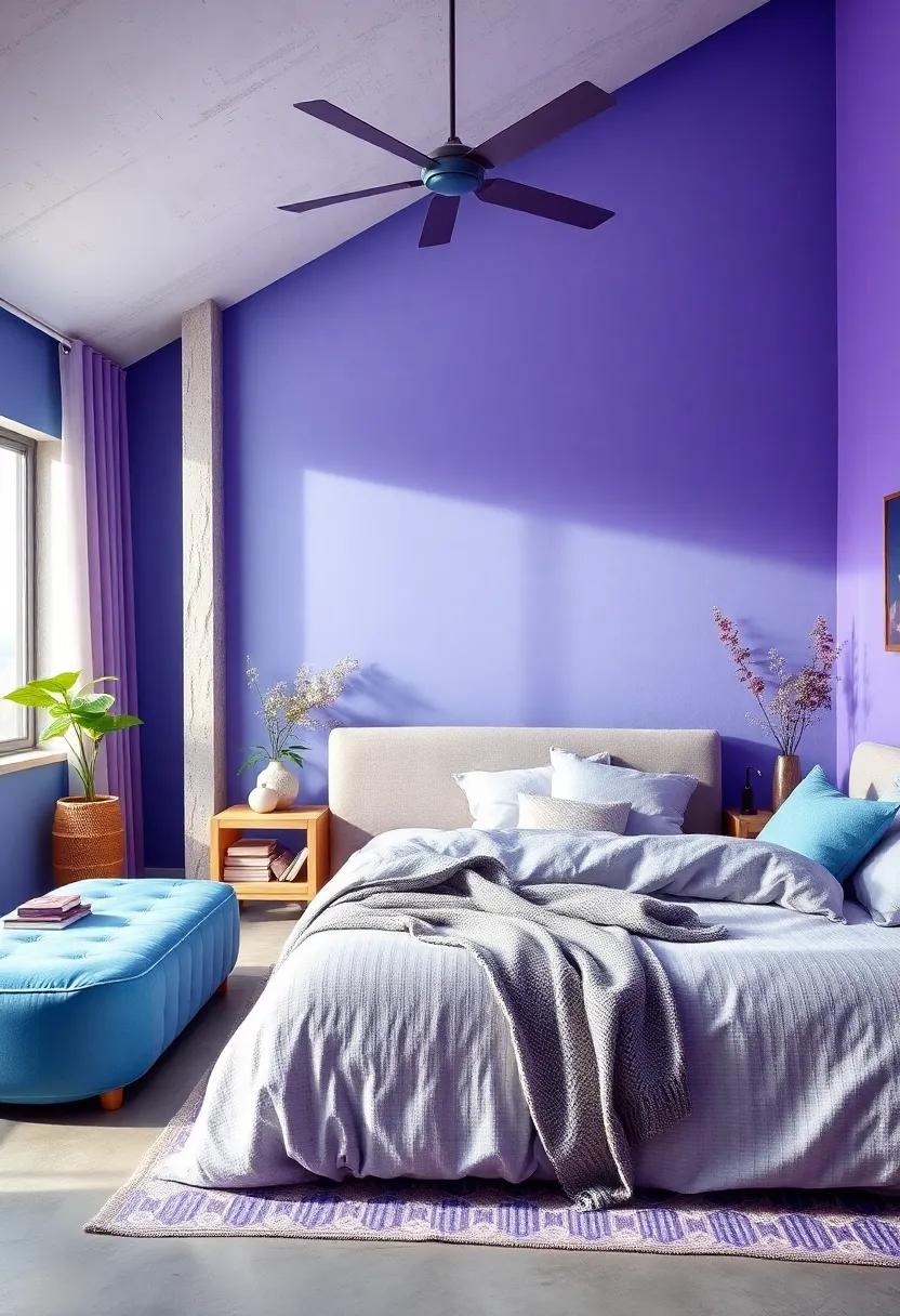 Periwinkle Blue and‍ Violet: A whimsical combination ⁣that feels playful and inviting, making it perfect ‌for ⁤creative ‌souls and bright imaginations