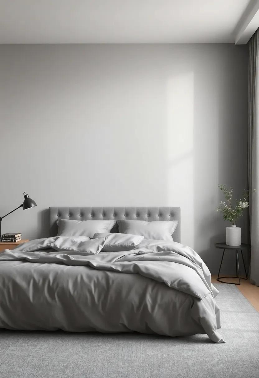 Soft Gray:⁤ Unobtrusive yet stylish, soft gray ‍offers​ versatility ​and balance,⁤ working wonders with layered textures ​and ambient lighting