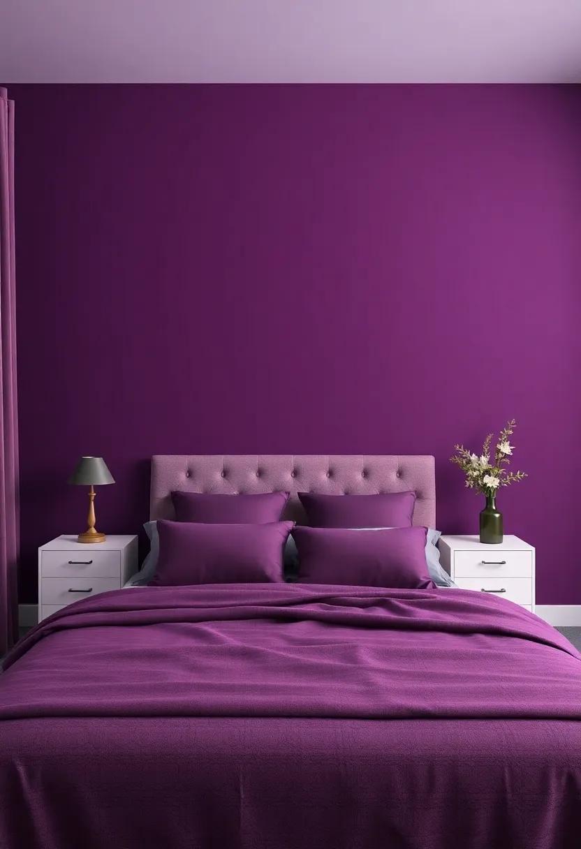 Elegant Plum: Deep and luxurious,​ plum can add a regal touch while blending‍ well with both ⁣contemporary ‌and traditional ⁤decor