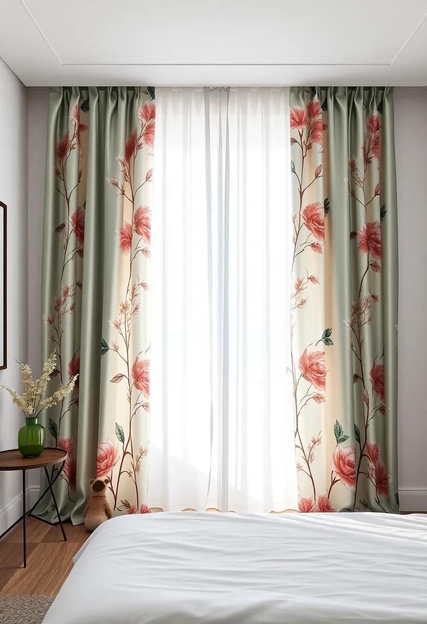 Bold Prints and Their Impact on Silk Curtain Decoration