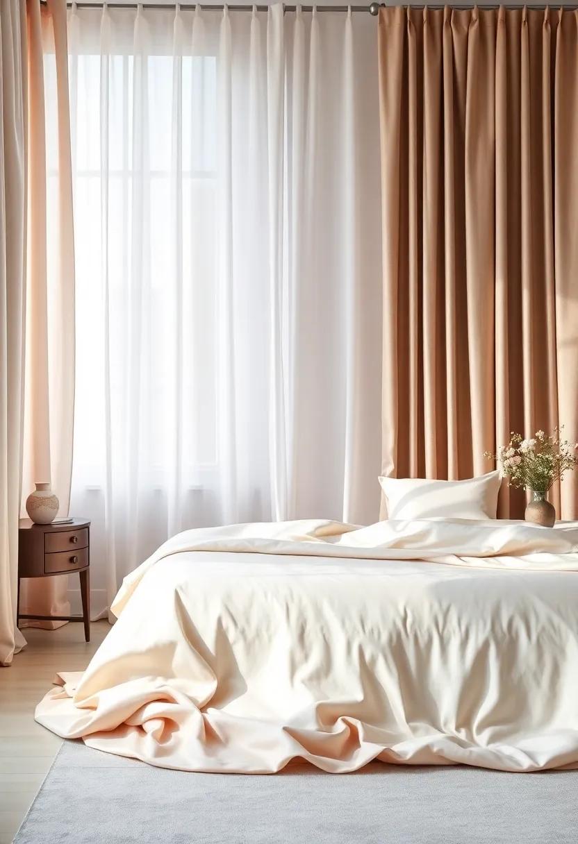 Utilizing Silk as a Statement Piece in Bedroom Decor