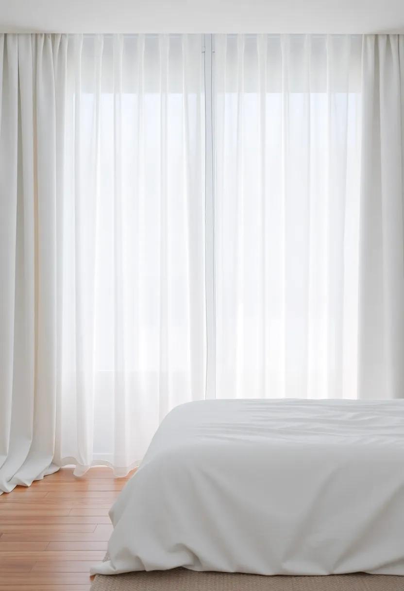 Embracing Minimalism with Clean Lines in Silk Curtain Choices