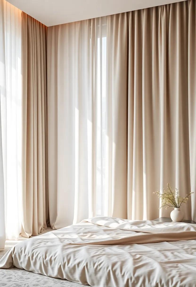 Silk Curtain Styles That Define Modern Luxury in Your Bedroom