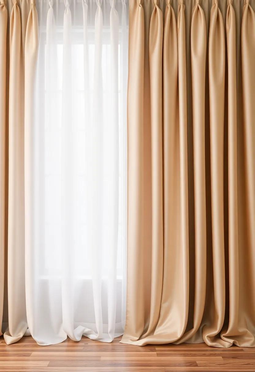 Mixing Materials: Combining Silk Curtains with Other Fabrics