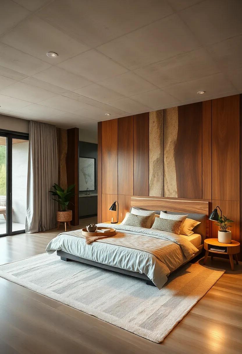 Using Wood⁤ to Define⁣ Different Zones⁢ in Open Bedroom ⁣Spaces