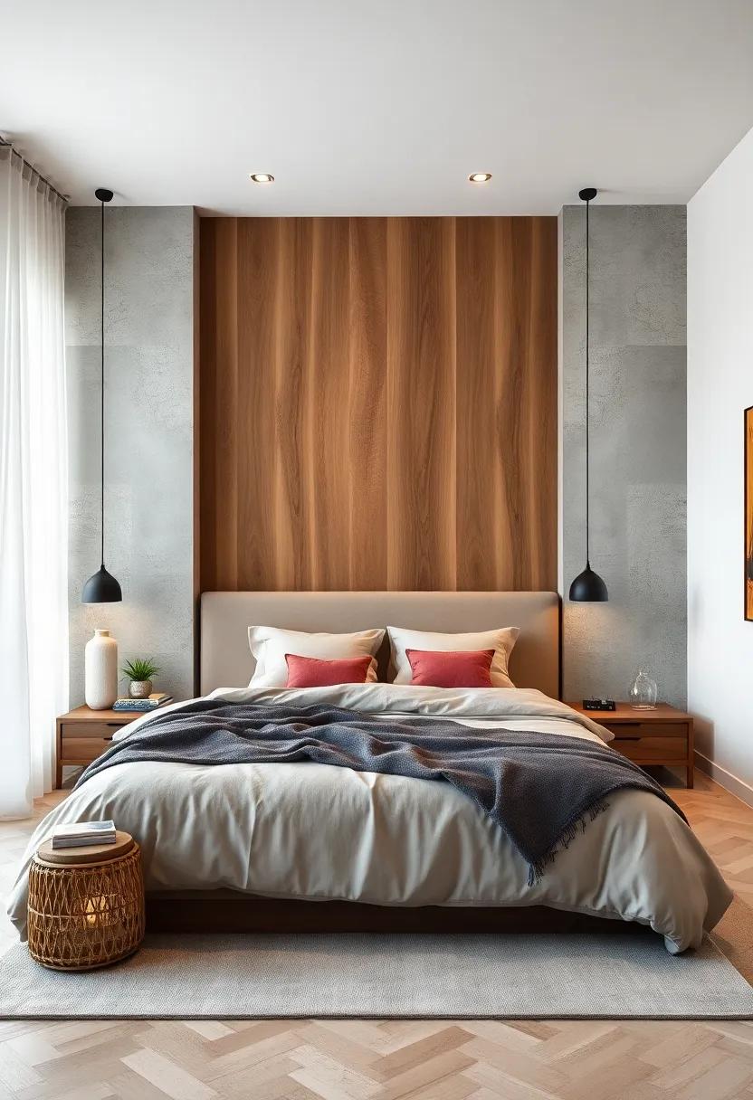 Elevating Minimalism with Simple Wooden Accents