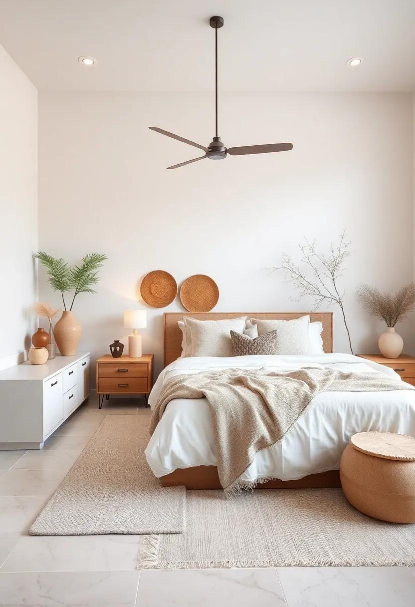 Artisanal Touches: Incorporate handcrafted decor items⁢ and textiles in neutral shades ⁣to create an artisanal vibe that feels personal⁣ and adds to‌ the tranquil charm of your ‍bedroom