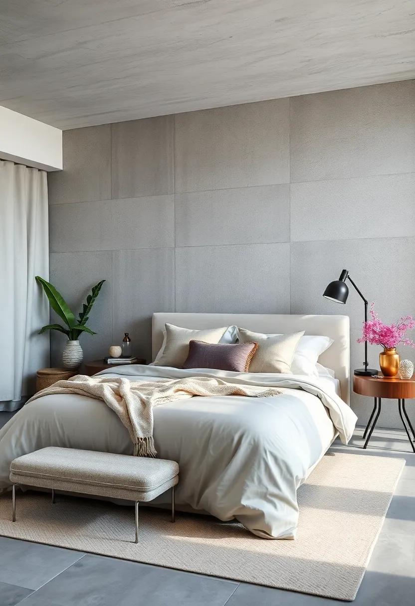 Harmonious Grays: Create a⁣ serene‍ environment with varying ⁤shades ⁢of gray, incorporating⁤ subtle textures to ‍maintain a calming atmosphere while adding visual interest